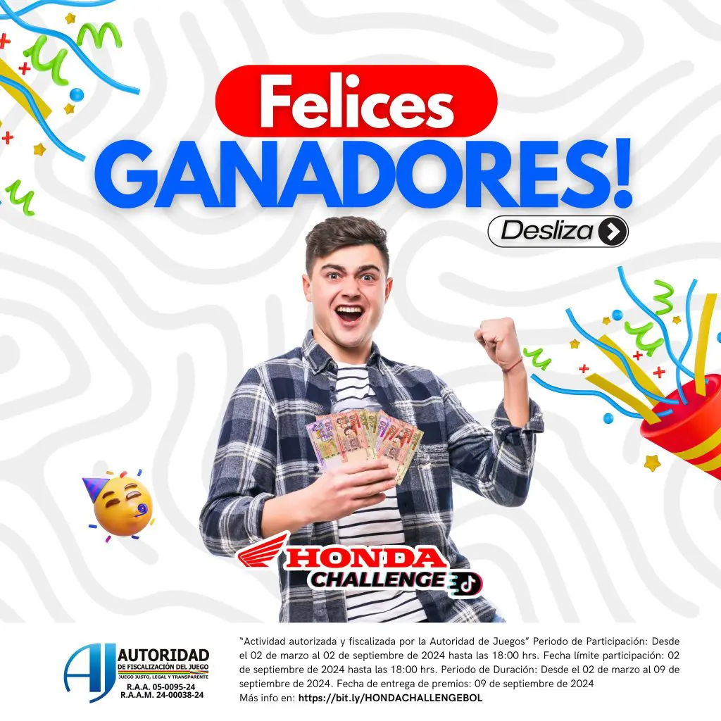 Ganadores del Honda Challenge 2024