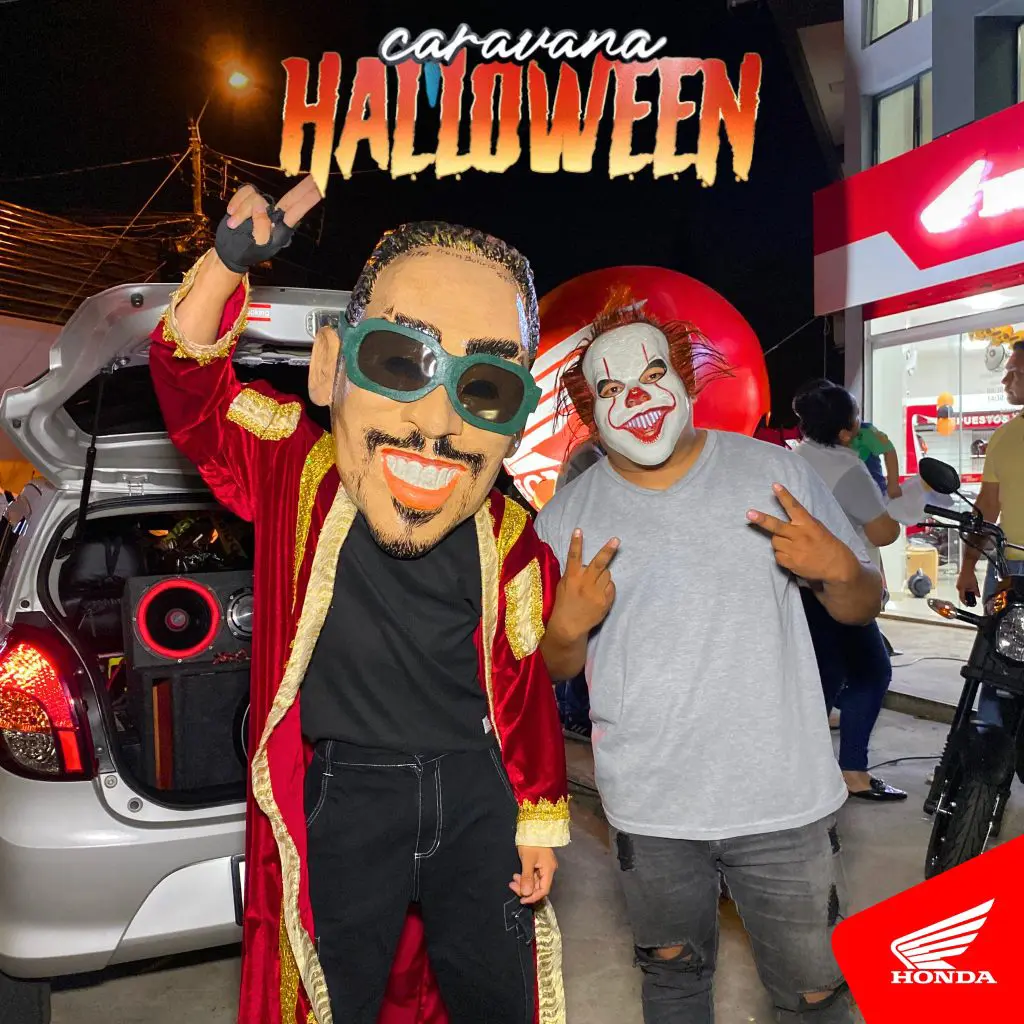 Caravana de Halloween con Bonny Lovy