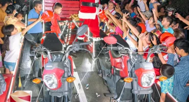 Evento navideño de Honda 2024