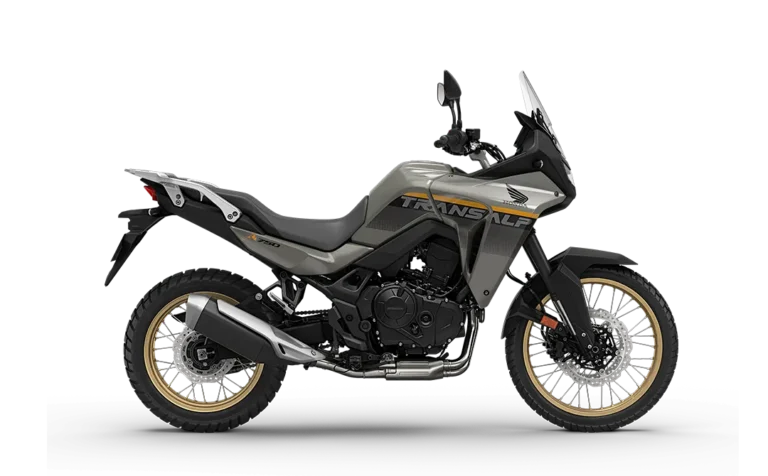 Honda Transalp 750 color gris