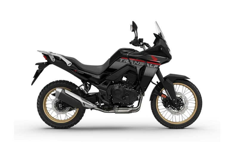 Honda Transalp 750 color negro