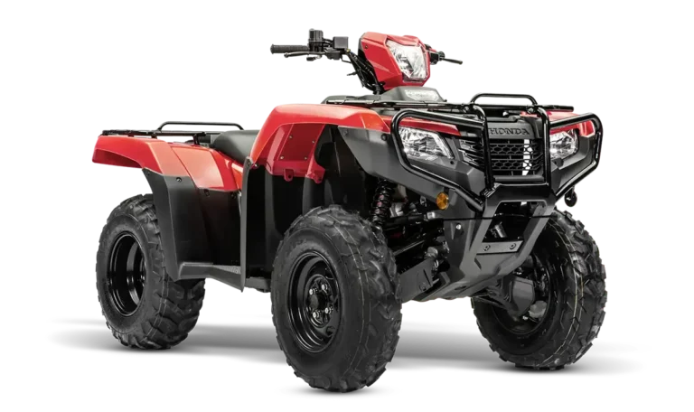 Honda TRX 520 Foreman color rojo