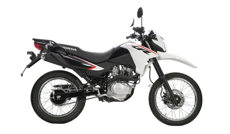 Honda XR 150L de color Blanco