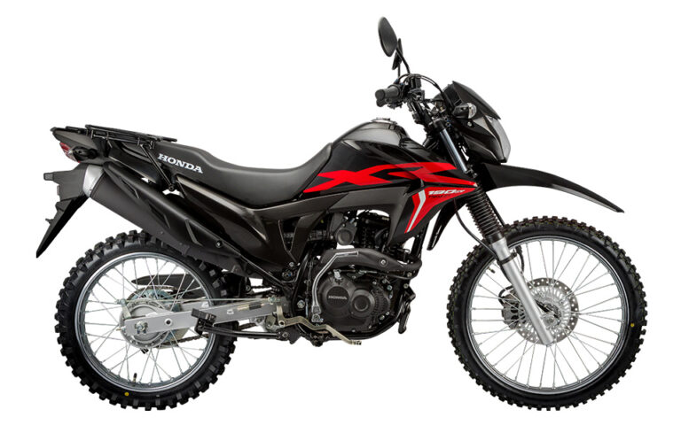 Honda XR 190 CT color negro