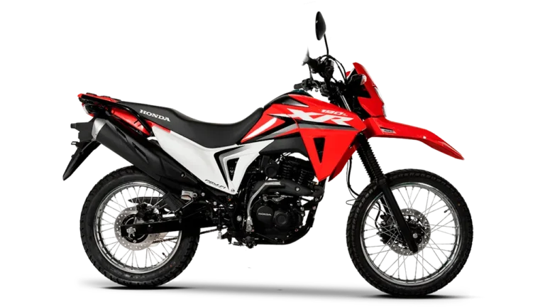 Honda XR 190L de color Rojo