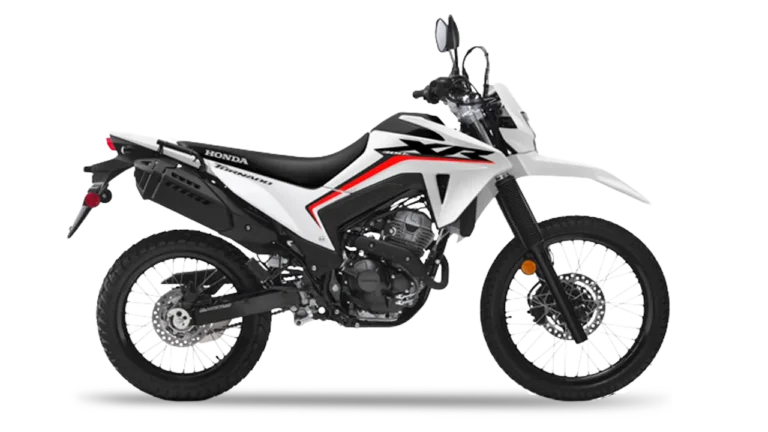 Honda Tornado 300 color blanco